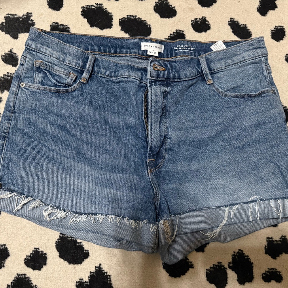 Good American Good Petite Girlfriend Short